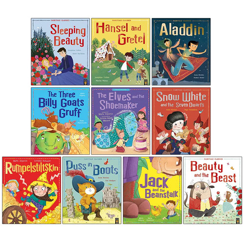 Fairytale classics book set - 10,