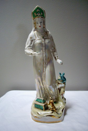 Statuina vintage porcellana
