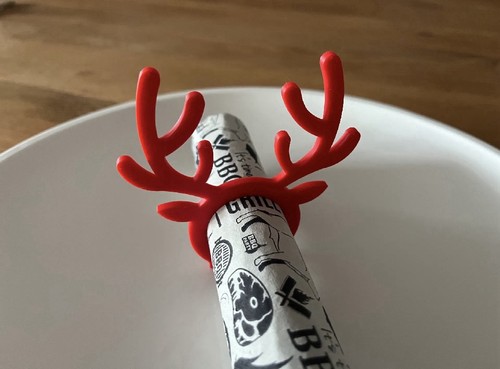 Segnaposto renna natale - segnaposto,