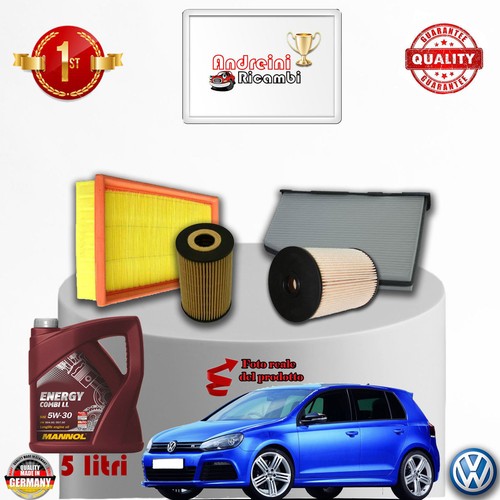Kit tagliando filtri olio vw - kit, +