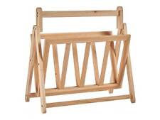 Porta Riviste in Legno Pieghevole Salvaspazio 36.5x30 H 37.5 cm