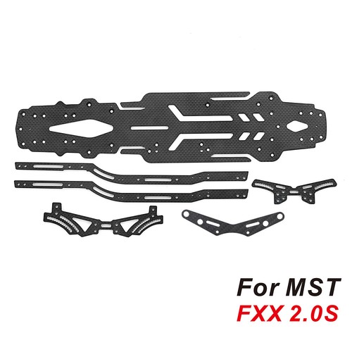 Kit drift car fibra di - kit, 1/10