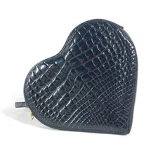 FENDI Zaino Borsa Cuore Vintage Zaino Pelle Nero