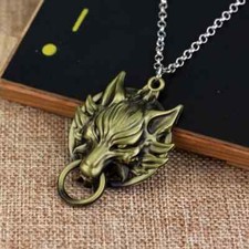 Collana lupo anello naso