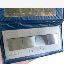 Campioni di confronto rugosità di lavorazione per giudicare parti adattabilità rapida