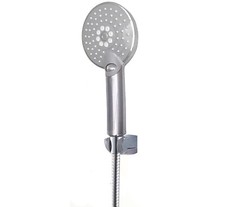 KIT SOFFIONE DOCCIA INOX CON