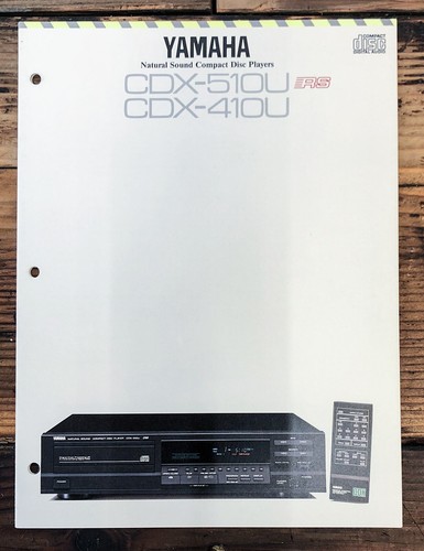 Yamaha cdx 510u - yamaha, cdx-410u