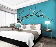 Carta da parati 3D fiore