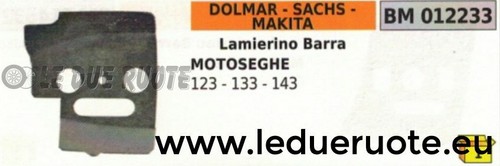 Lamierino barra motosega - lamierino,