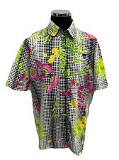 VERSACE JEANS COUTURE MAGLIA SHIRT CAMICIA UOMO MAN VINTAGE JHA323