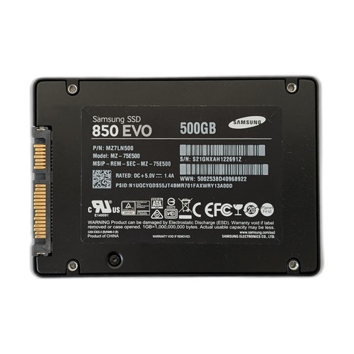 Ssd interno 500gb samsung - ssd,