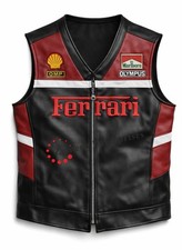 Giubbotto Moto Uomo Pelle Nero