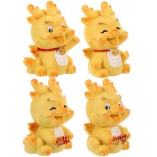  4 Pcs Drago in Miniatura