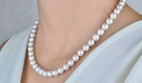 Collana perle bianche 20 - collana,