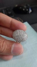 Fede Nuziale Uomo Moissanite