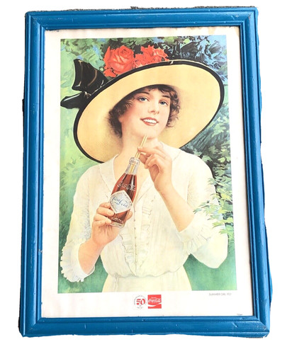 Coca cola summer girl - , 1921