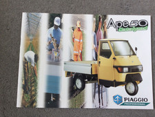 Piaggio ape depliant - piaggio,