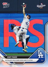 2025 MLB Topps Now #923 Andy Pages Dodgers World Series gioco 7 - PREVENDITA
