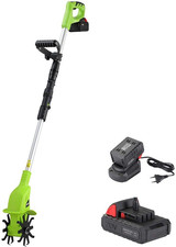 Motozappa per Orto Elettrozappa Batteria Litio 20V 2000 Mah Zappatrice Zappa a M