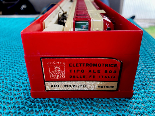 Trenino elettrico pocher - trenino, h0