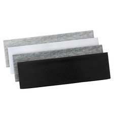 Fascia elastica per capelli da donna 7 cm nera morbida per uomini e donne per