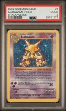 Alakazam Holo Shadowless PSA 2