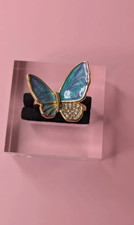 Anello regolabile farfalla in