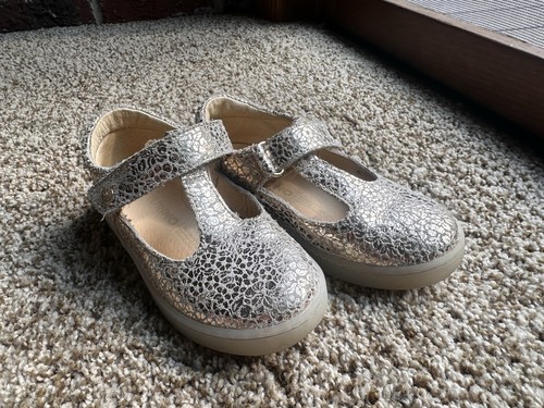 Naturino girls mary - janes, gold