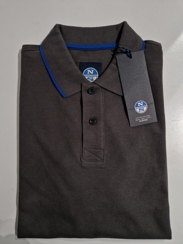 Polo uomo north - polo, grigia