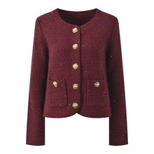 Giacca Corta Elegante Con