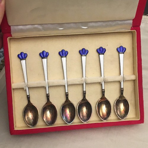 Set cucchiaini sterling - 6,