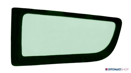 Vetro fisso verde 88cm - fisso, sx