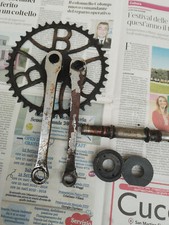 Guarnitura bici epoca bianchi - guarnitura,
