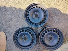 3 Cerchi in acciaio usati 15"