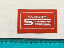ADESIVO ESSELUNGA POLISPORTIVA VINTAGE ANNI 80 OLD STICKER AUTOCOLLANT KLEBER