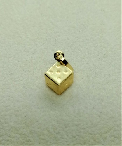 Ciondolo pendente dado cubo - ciondolo,