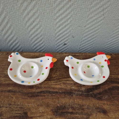 Set portauovo vintage con