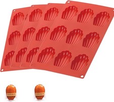Set 4 Stampi per Madeleines in