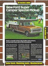 Metal Sign - 1973 Ford Super