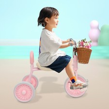 Triciclo retrò per bambini 2-6 anni triciclo per bambini con pedali