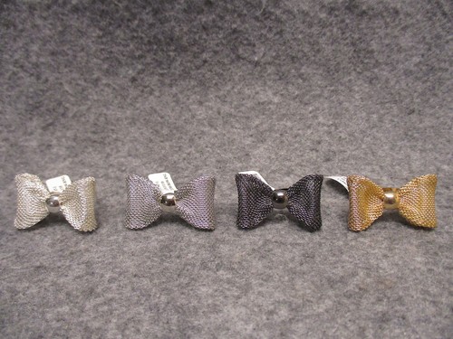 Anello fiocco filo metallo - filo,
