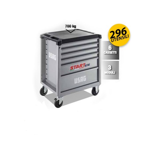 Carrello cassetti - carrello, 6