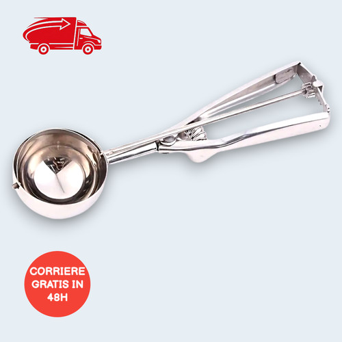 Paletta gelato acciaio inox - 1x,