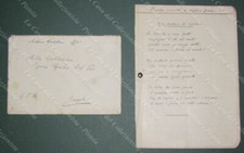 EMPOLI. Dieci poesie manoscritte,  da A.Massetani a Giulia Del Vivo. Anni '30