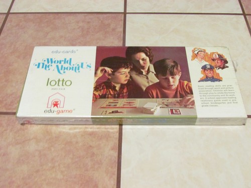 New sealed edu cards world - new,