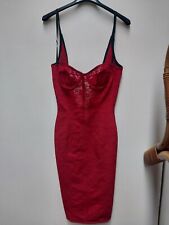 Dolce & Gabbana Abito Bustier In Pizzo Rosso Tg 42 Prezzo Del Nuovo 1950 €