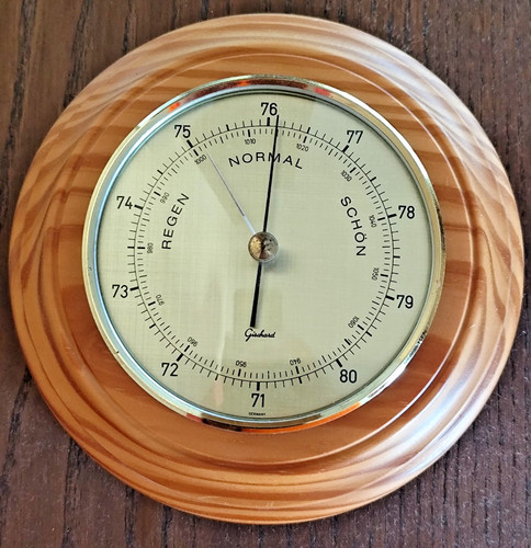 Barometro vintage legno - barometro,