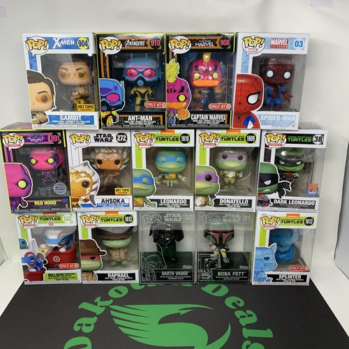 Lotto funko pop - marvel, dc
