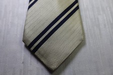 SANSEVERINO NAPOLI SELF TIPPED SETA SILK TIE CRAVATTA NECKTIE MADE ITALY VINTAGE