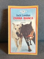 Libro vintage Zanna Bianca, Jack London, La Bu dei ragazzi Rizzoli 1979